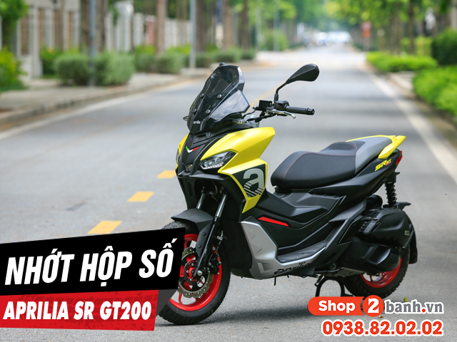 Nhớt láp xe aprilia sr gt 200 đi bao lâu thì nên thay mới - 1
