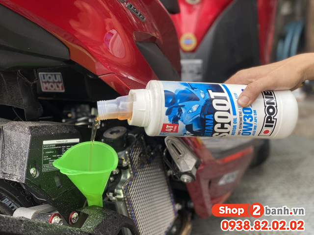 Xe tay ga vario 125 150 160 thay bao nhiêu lít nhớt - 4