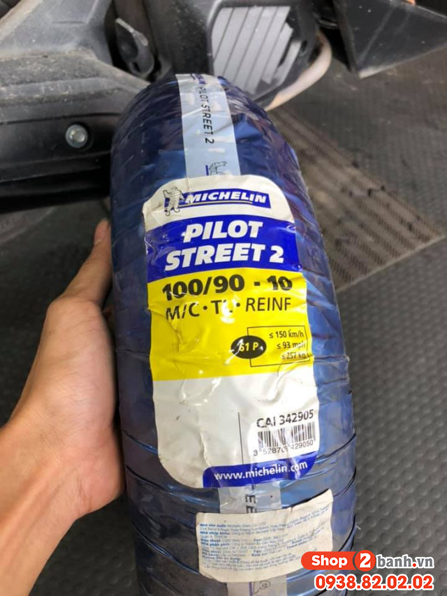 Vỏ michelin pilot street 2 size 10090-10 - 1