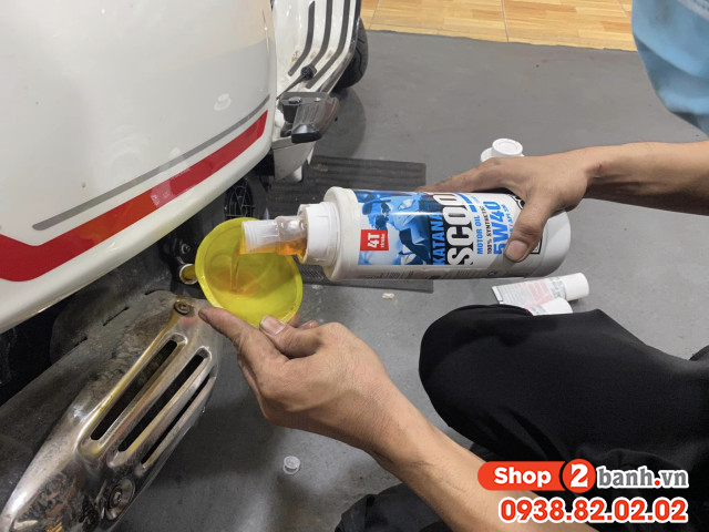 Nhớt loại nào tốt nhất dành cho xe vespa - 4