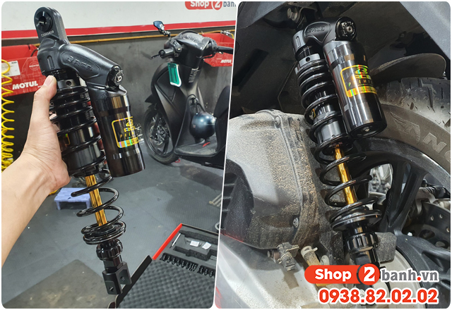 Tổng hợp phuộc sau xe honda sh 150i-125i nhún êm đẹp mới nhất 2025 - 7