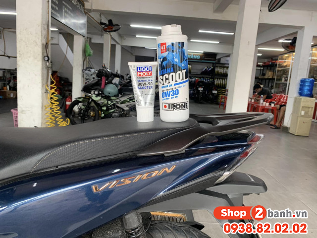 Honda vision bao lâu thì thay nhớt - 2