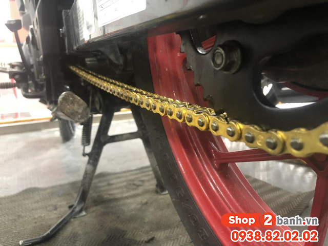 Bộ nhông sên dĩa light cho satria raider - 4
