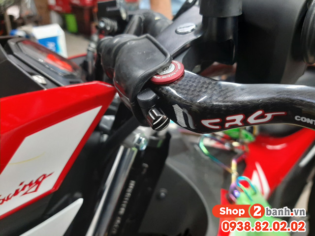 Tay thắng carbon cho honda sonic msx cbr150 - 2