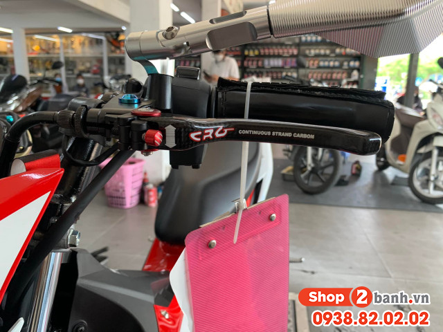 Tay thắng carbon cho honda sonic msx cbr150 - 4