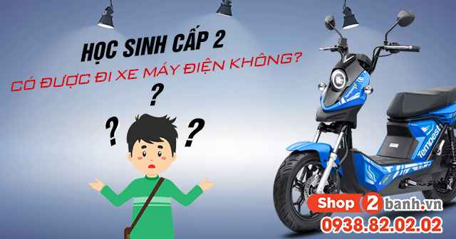 Học sinh cấp 2 có được đi xe máy điện không - 1