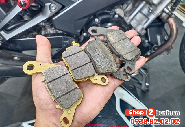 Thay má phanh đĩa cho raider 150 loại nào tốt giá bao nhiêu - 6