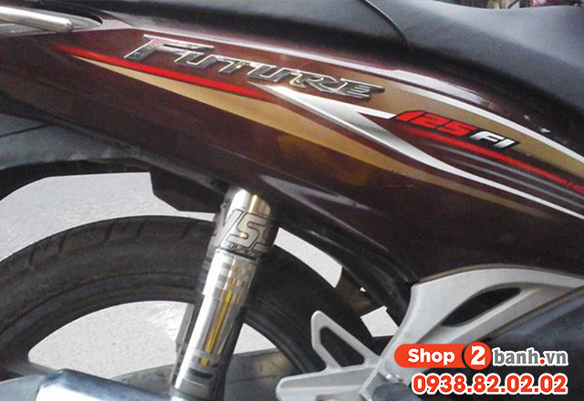Có nên gắn ốp inox bảo vệ cho phuộc sau xe máy không - 2