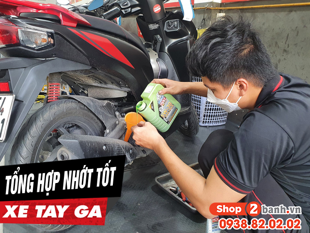 Tổng hợp nhớt tốt cho xe tay ga thay dịp cuối năm an tâm đón tết - 1