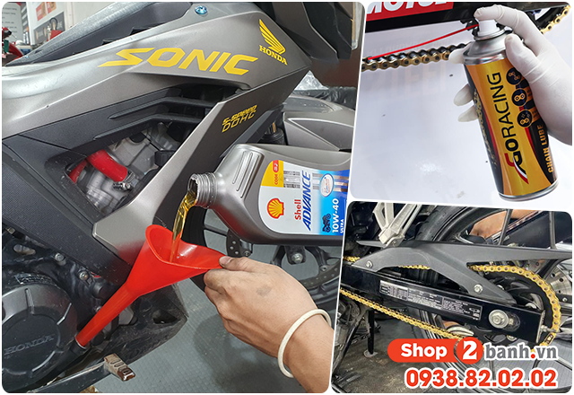 Sonic 150 nên đổ xăng gì bình xăng xe sonic 150 đổ đầy bao nhiêu lít - 4