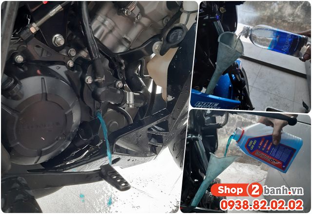 Tổng hợp nước làm mát tốt cho xe côn tay thay dịp cuối năm đón tết - 2
