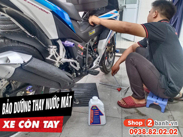 Tổng hợp nước làm mát tốt cho xe côn tay thay dịp cuối năm đón tết - 1