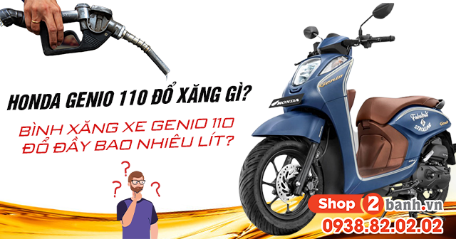 Xe tay ga Honda Genio 110 đi bao lâu thì nên thay nhớt