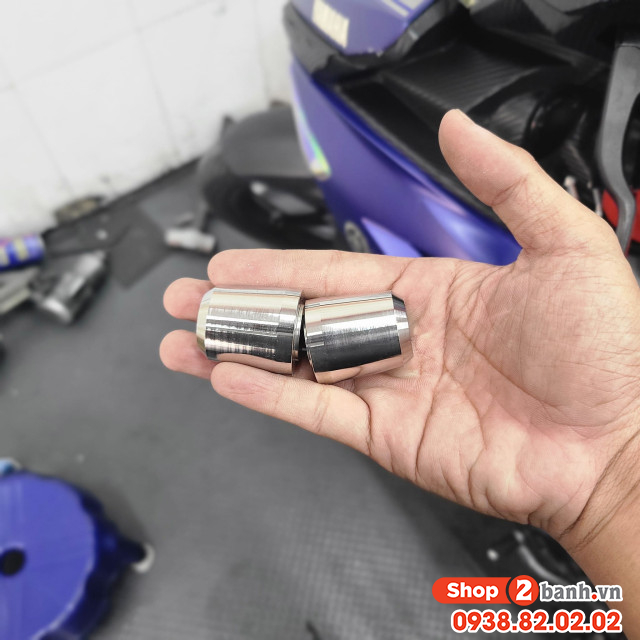 Gù nặng inox chống rung đầm tay lái cho các dòng xe - 2