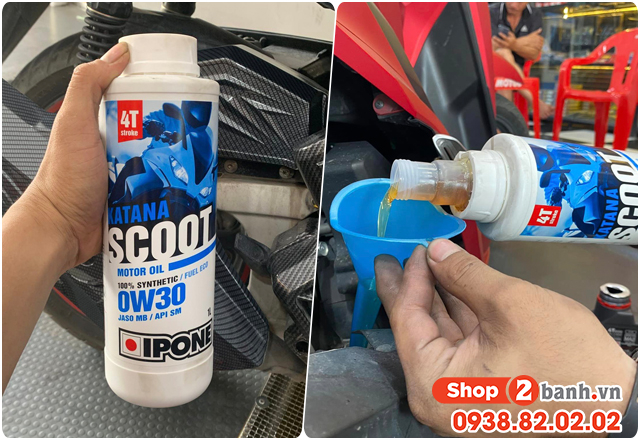 Xe tay ga honda sh160i đi bao lâu thì nên thay nhớt - 6