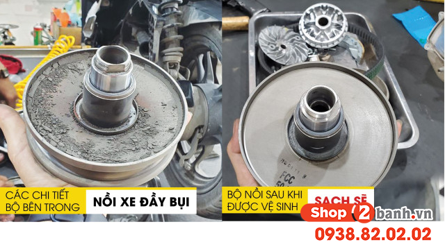 Giảm 50 gói bảo dưỡng xe máy - giải pháp tiết kiệm xăng xe đi êm an toàn - 2