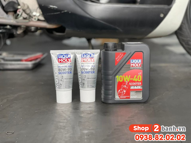 Xe sh160i đi nhớt liqui moly scooter race chạy có êm máy không - 3