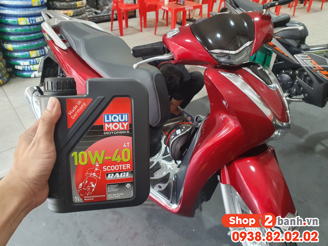 Xe sh160i đi nhớt liqui moly scooter race chạy có êm máy không - 2