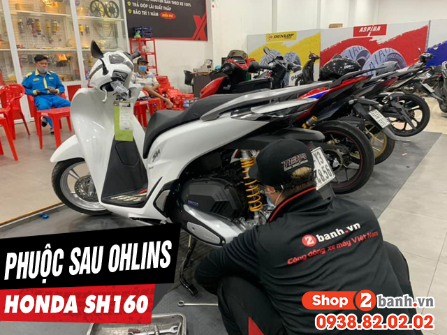 Tổng hợp phuộc ohlins cho sh160i nhún êm và bền nhất 2025 - 1