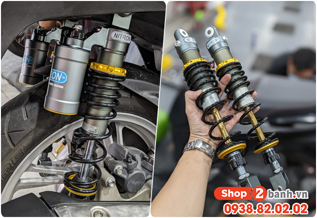 Thông số phuộc sau sh160i cao bao nhiêu thay loại nào tốt - 5