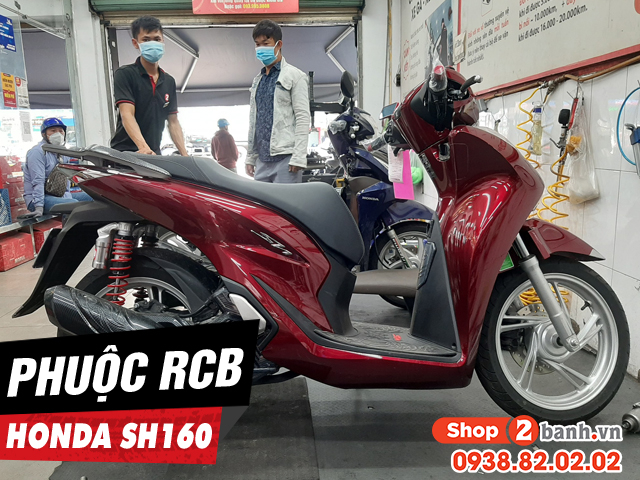 Tổng hợp phuộc rcb cho sh160i nhún êm và bền nhất 2025 - 1