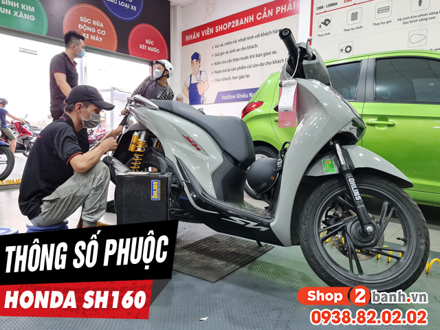 Thông số phuộc sau sh160i cao bao nhiêu thay loại nào tốt - 1
