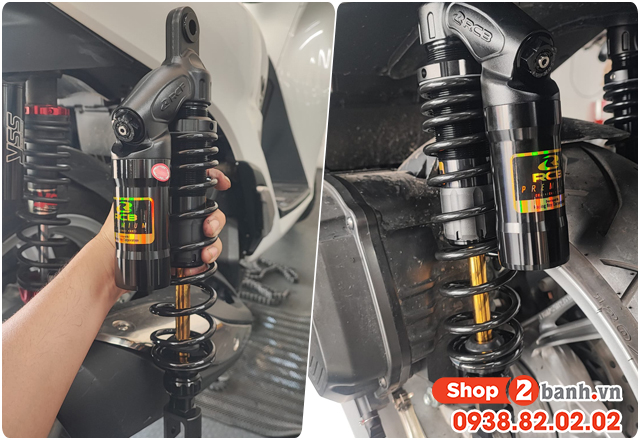 Tổng hợp phuộc rcb cho sh160i nhún êm và bền nhất 2025 - 4