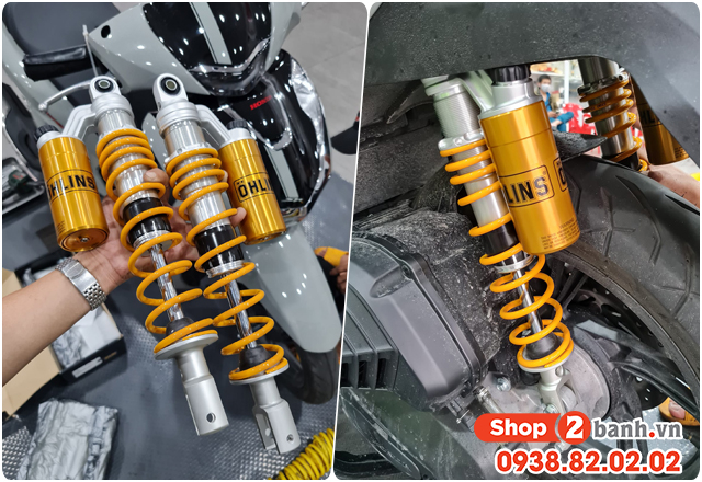 Thông số phuộc sau sh160i cao bao nhiêu thay loại nào tốt - 3
