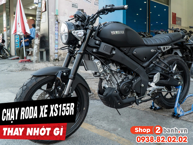 Xe yamaha xs155r chạy roda thì thay nhớt như thế nào - 1