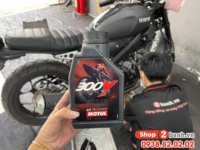 Yamaha xs155r thay nhớt motul 300v đi bao nhiêu km mới thay mới lại - 2