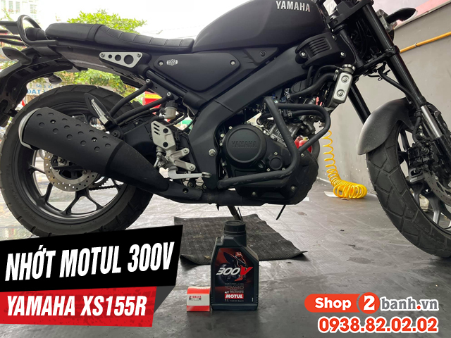 Yamaha xs155r thay nhớt motul 300v đi bao nhiêu km mới thay mới lại - 1