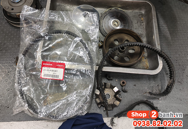 Tuổi thọ của dây curoa xe tay ga là bao lâu bao nhiêu km thì thay mới - 2