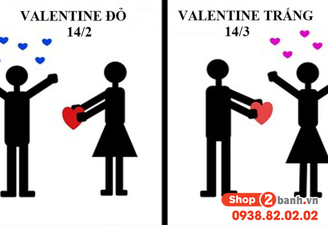 Valentine là ngày gì valentine trắng đỏ và đen là ngày gì - 3