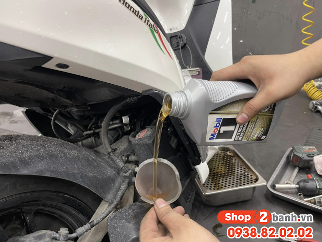 Honda sh160i nên đi nhớt 0w30 hay 5w40 là tốt nhất - 5