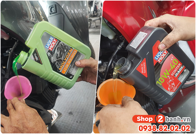 Honda sh160i nên đi nhớt 0w30 hay 5w40 là tốt nhất - 4
