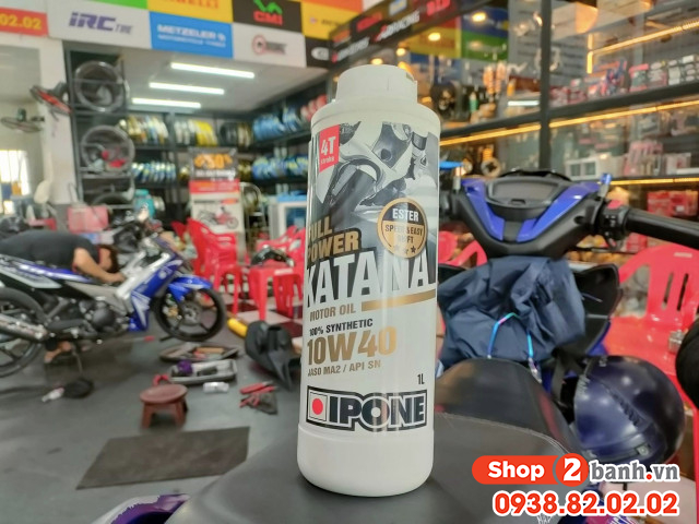 Yamaha xsr 155 thay nhớt katana full power 10w40 đi tour có phù hợp không - 2