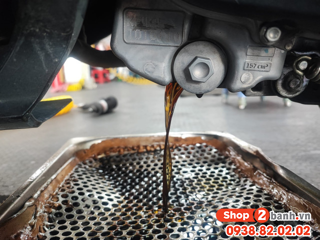 Honda sh160i nên đi nhớt 0w30 hay 5w40 là tốt nhất - 2