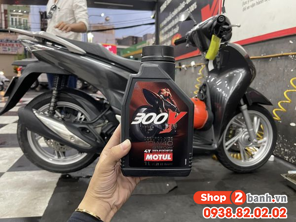 Honda sh160i nên đi nhớt 0w30 hay 5w40 là tốt nhất - 7