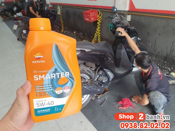 Honda sh160i nên đi nhớt 0w30 hay 5w40 là tốt nhất - 8