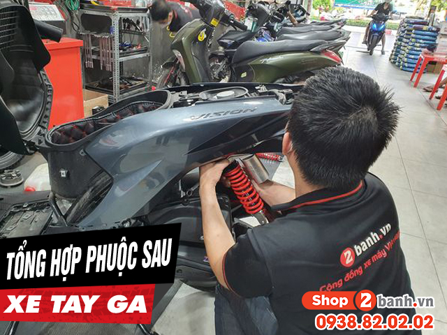 Tổng hợp phuộc sau cho xe tay ga tốt nhất hiện nay 2025 - 1