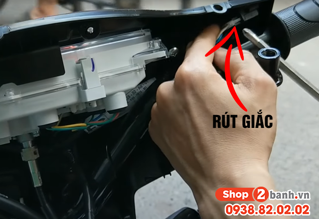 Cách lắp thêm công tắc bật tắt đèn xe máy honda blade 2025 - 3
