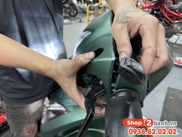 Bộ công tắc đèn sunfa cho vision 2020 - 2024 lead 2020 - 2025 bản đèn halogen - 4