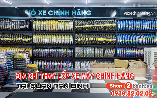 Địa chỉ thay vỏ lốp xe máy tại quận tân bình chính hãng giá tốt - 1