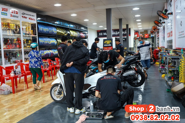 Bảo dưỡng xe máy xe tay ga ở quận bình thạnh chỗ nào tốt uy tín nhất - 3