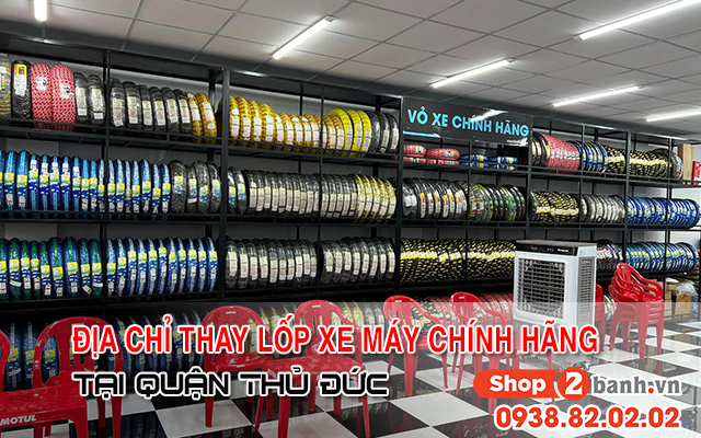 Địa chỉ thay vỏ lốp xe máy tại quận thủ đức chính hãng giá tốt - 1