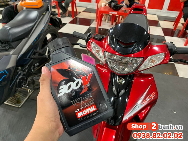 Thay nhớt motul 300v 10w40 cho xe yaz 125 chạy có êm máy không - 2