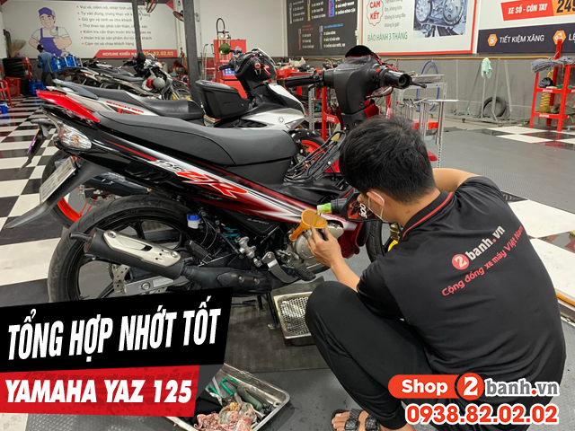 Top 7 nhớt tốt cho xe yaz 125 bán chạy nhất shop2banh năm 2025 - 1