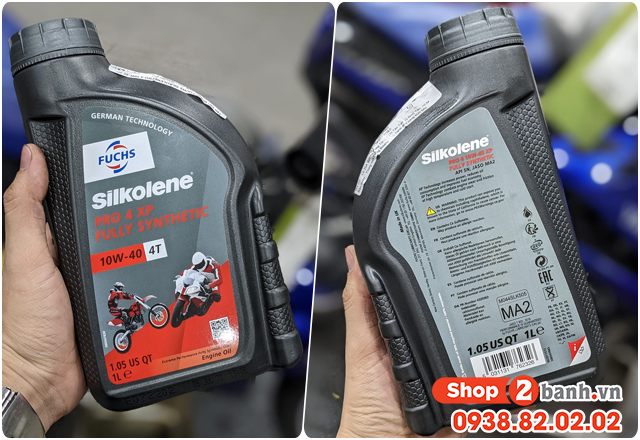 Yaz 125 thay nhớt fuchs silkolene pro 10w40 đi có tốt không - 2