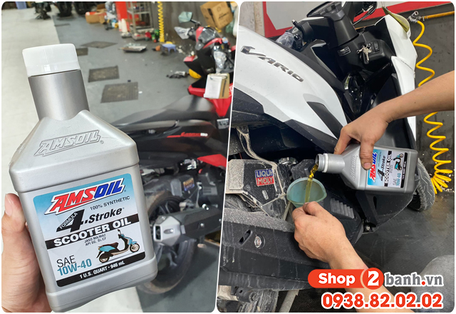 Nên thay nhớt xe tay ga loại nào trước khi đi chơi xa dịp lễ 304 - 7