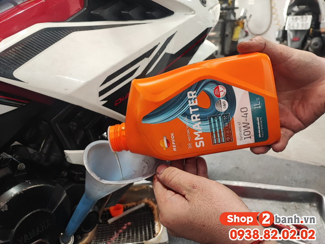Thay nhớt repsol chính hãng ở đâu uy tín tại tphcm - 5